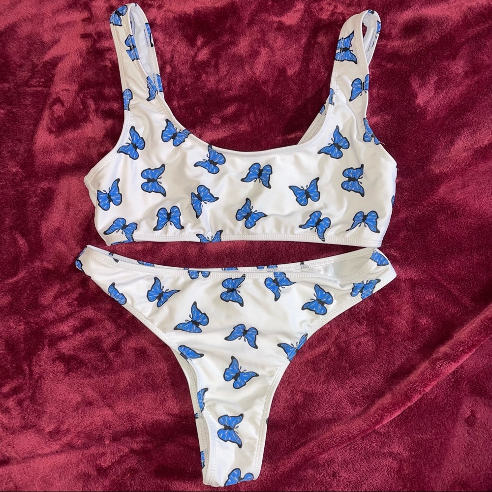EUC. SHEIN Butterfly Bikini (S)